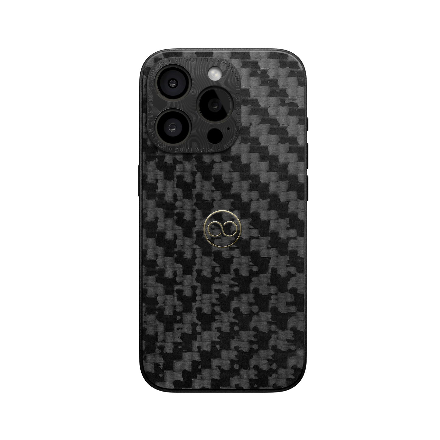360° Luxury Case for iPhone - Twill Carbon