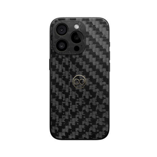 360° Luxury Case for iPhone - Twill Carbon