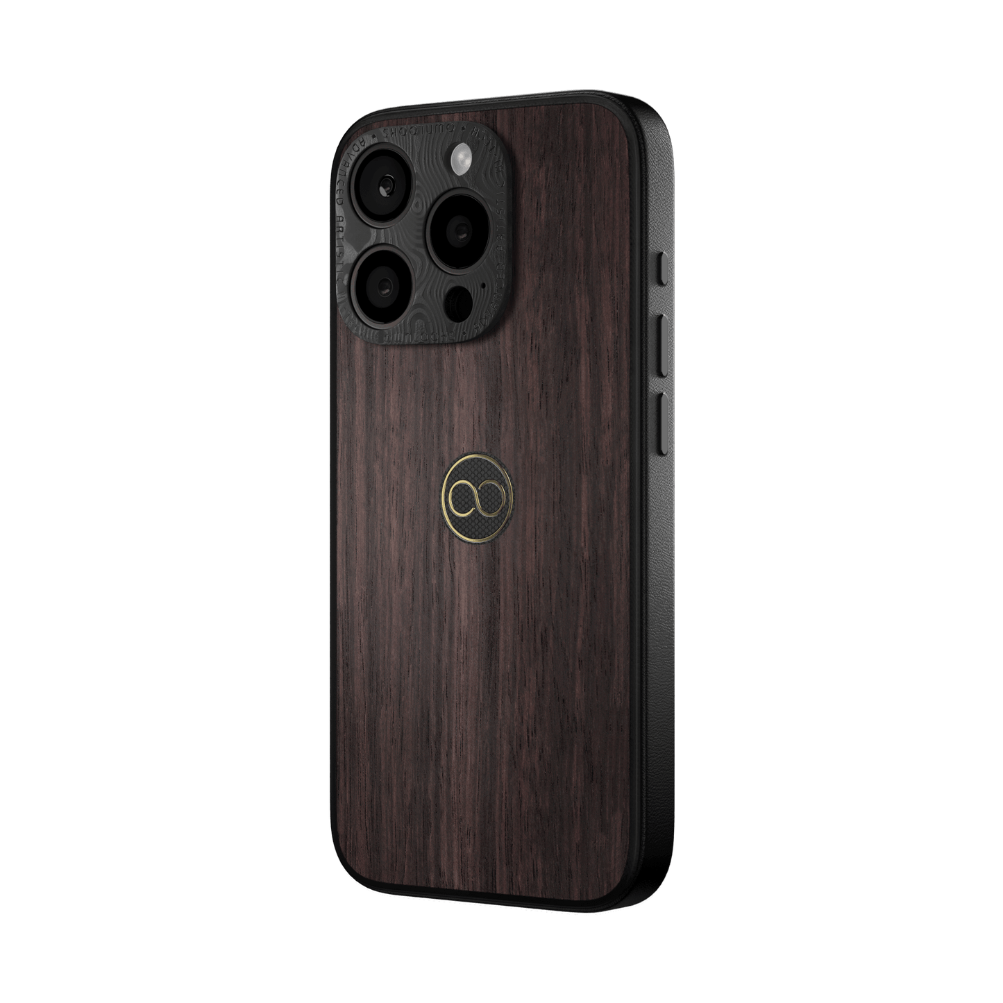 360° Luxury Case for iPhone - Ebony Wood