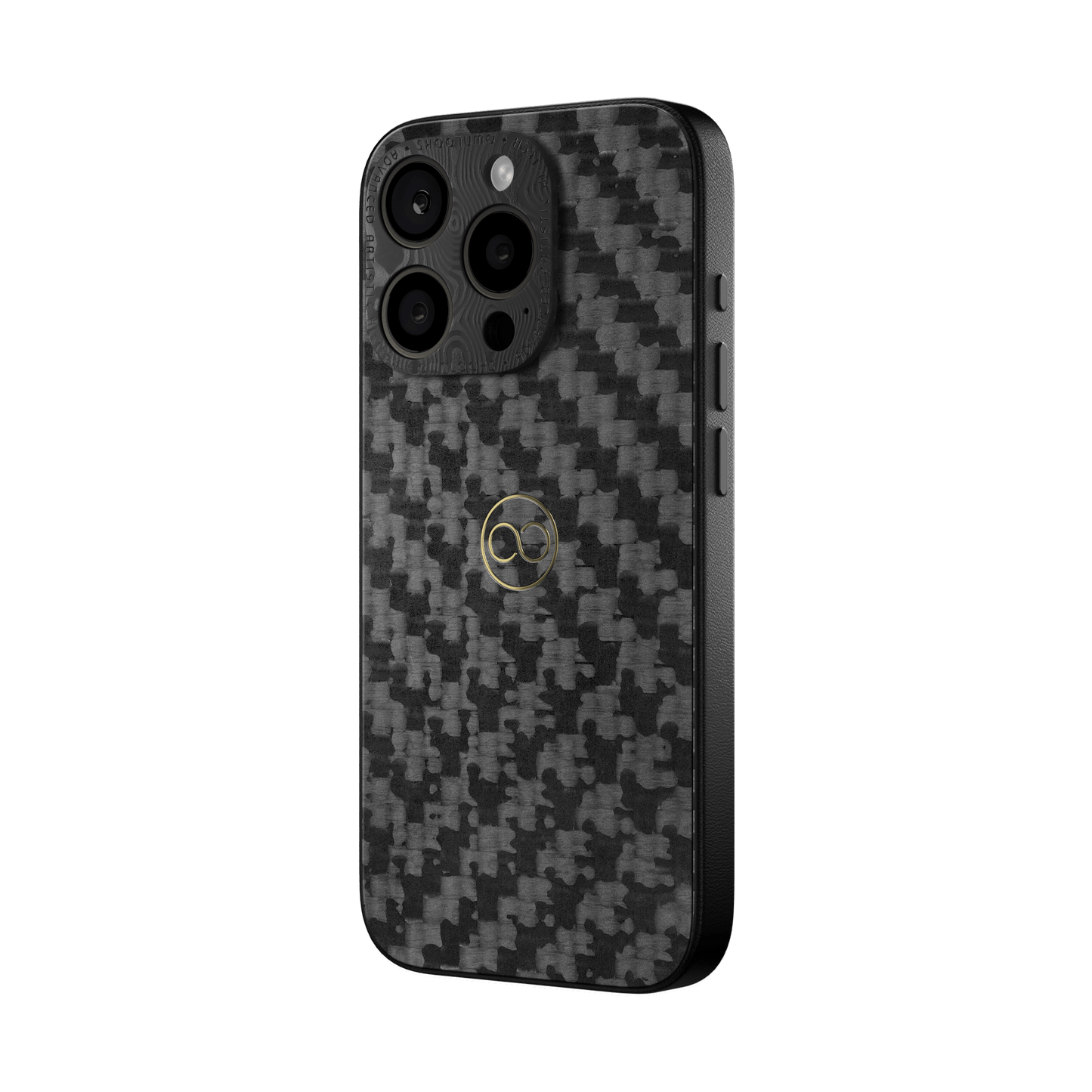 360° Luxury Case for iPhone - Twill Carbon