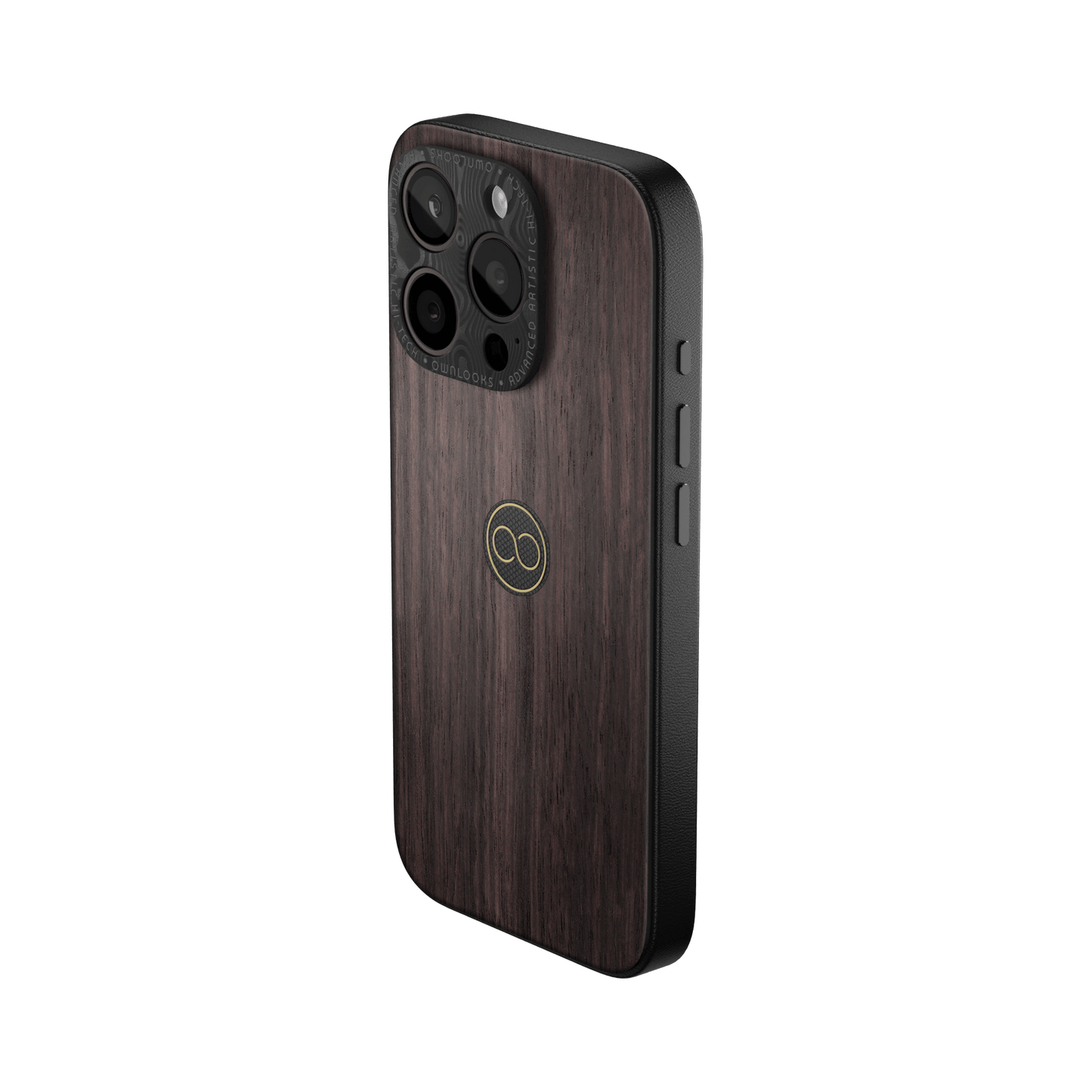 360° Luxury Case for iPhone - Ebony Wood