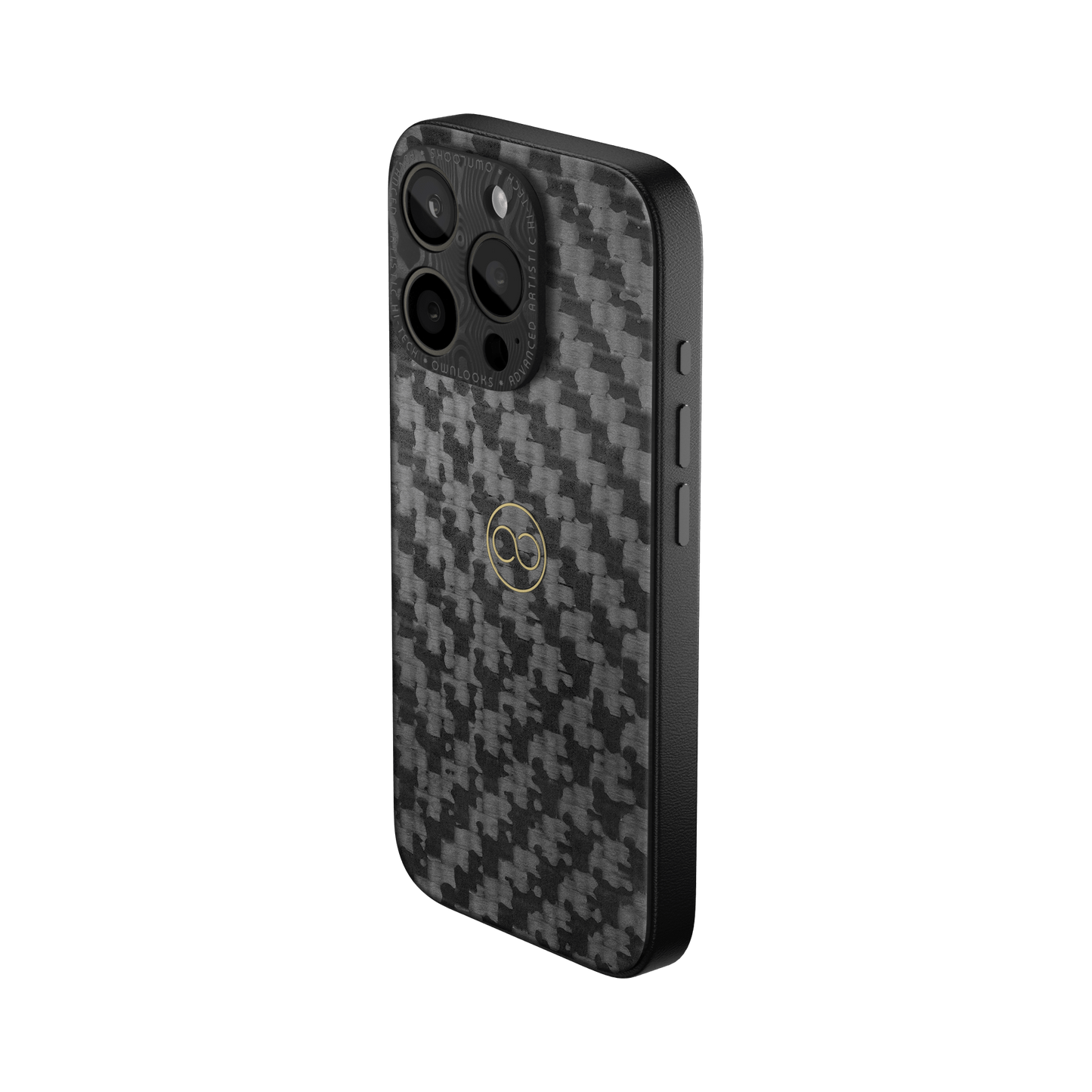 360° Luxury Case for iPhone - Twill Carbon