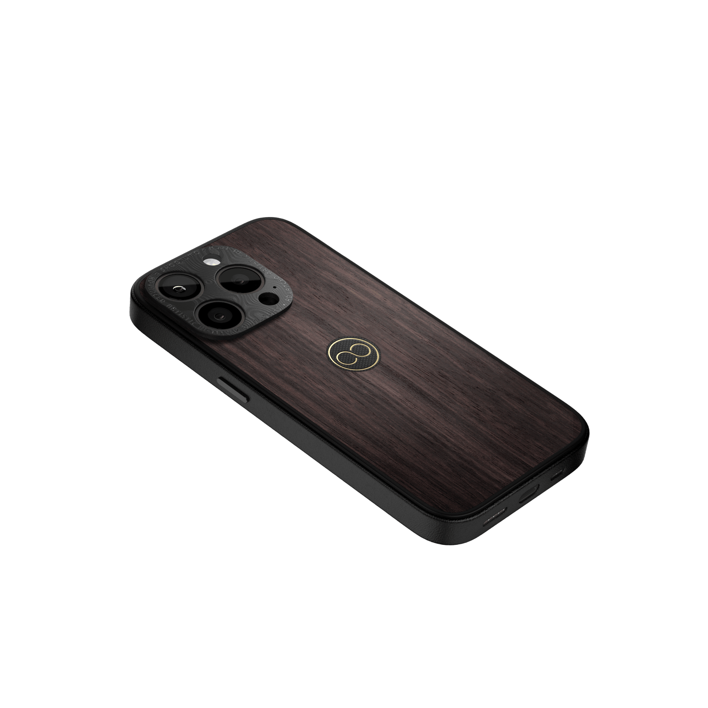 360° Luxury Case for iPhone - Ebony Wood