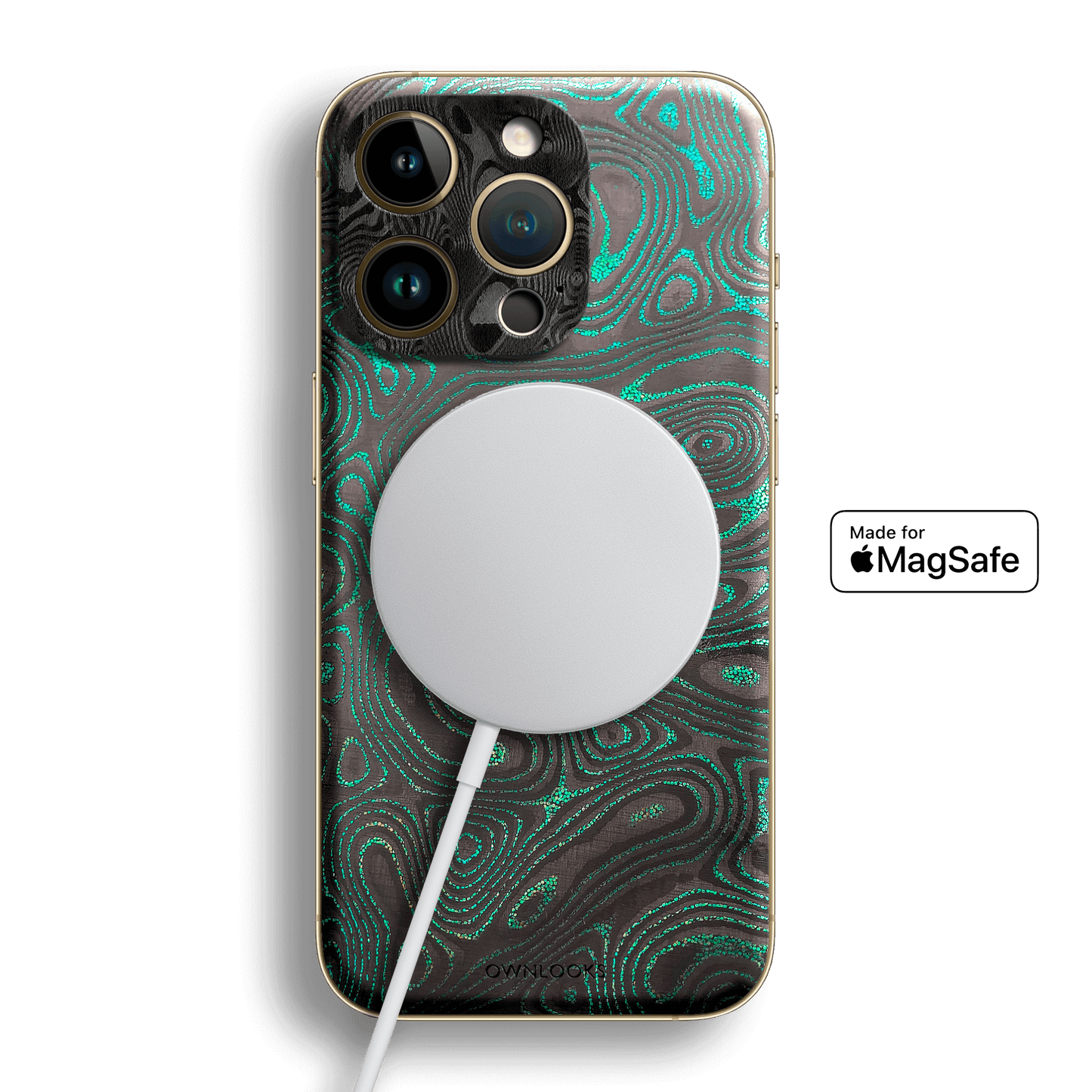 MagSafe Armor Emerald Glow