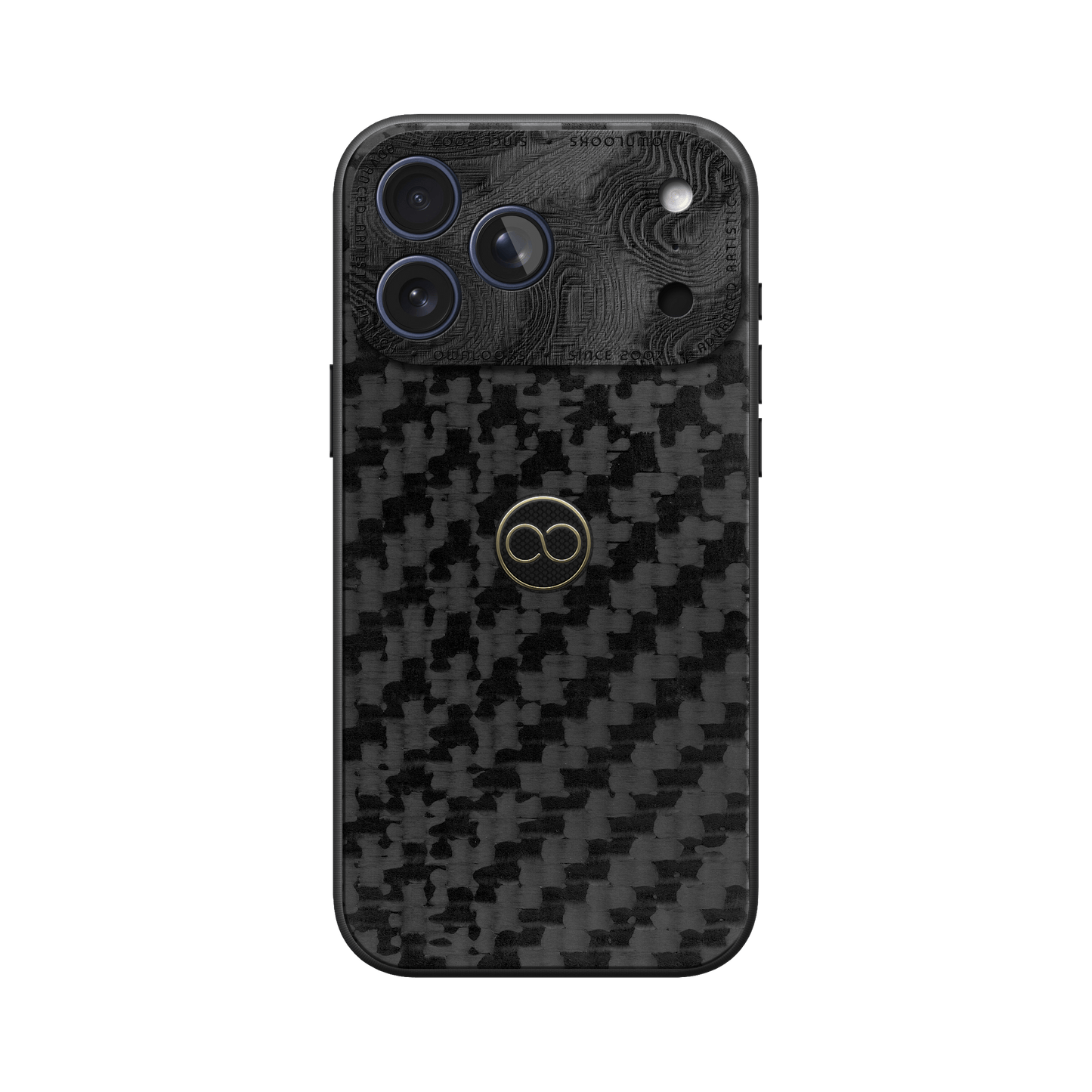 360° Luxury Case for iPhone - Twill Carbon