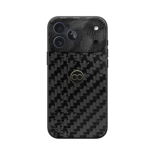 360° Luxury Case for iPhone - Twill Carbon