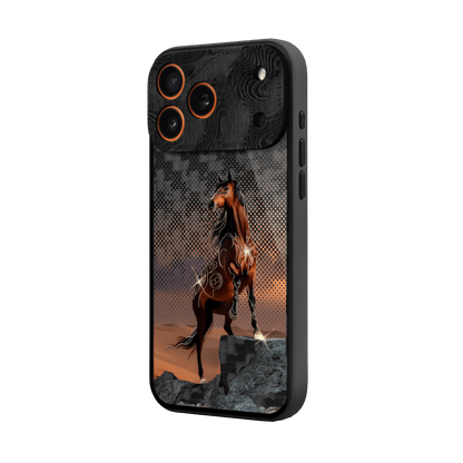 360° Case for iPhone - Desert Horse Carbon