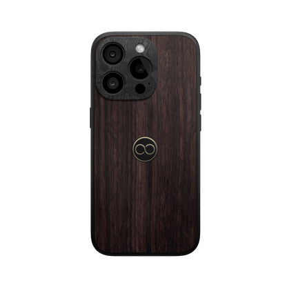 360° Case for iPhone - Ebony Wood