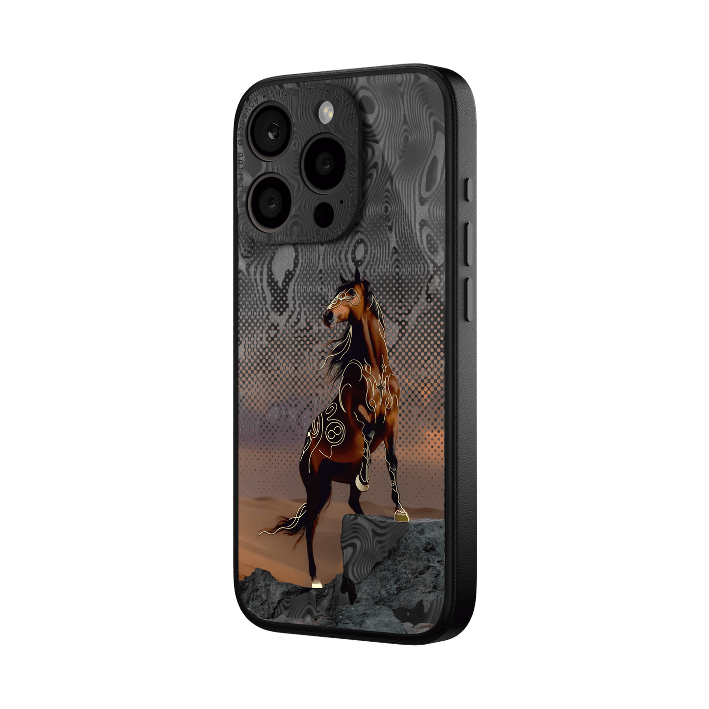 360° Case for iPhone - Desert Horse