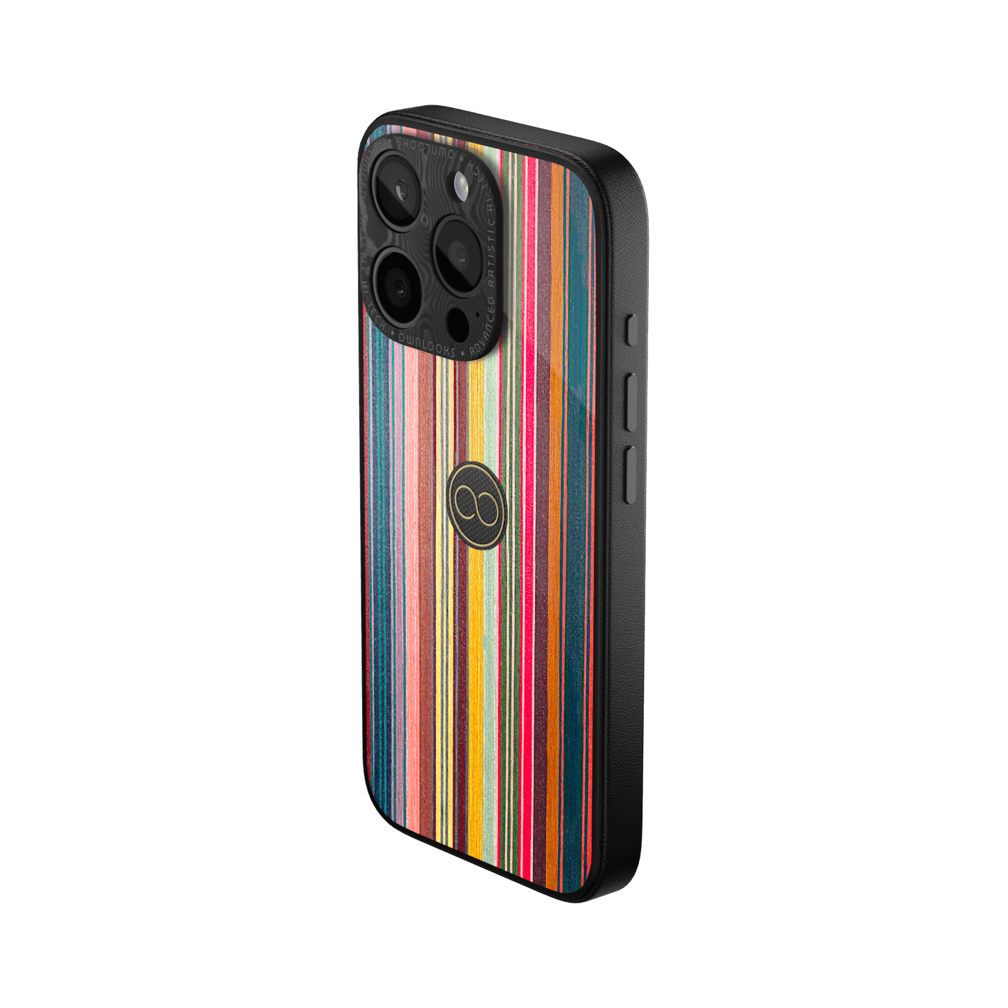 360° Case for iPhone - Sunstripe Wood