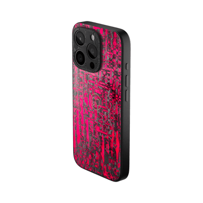 360° Case for iPhone - Red Lava Carbon