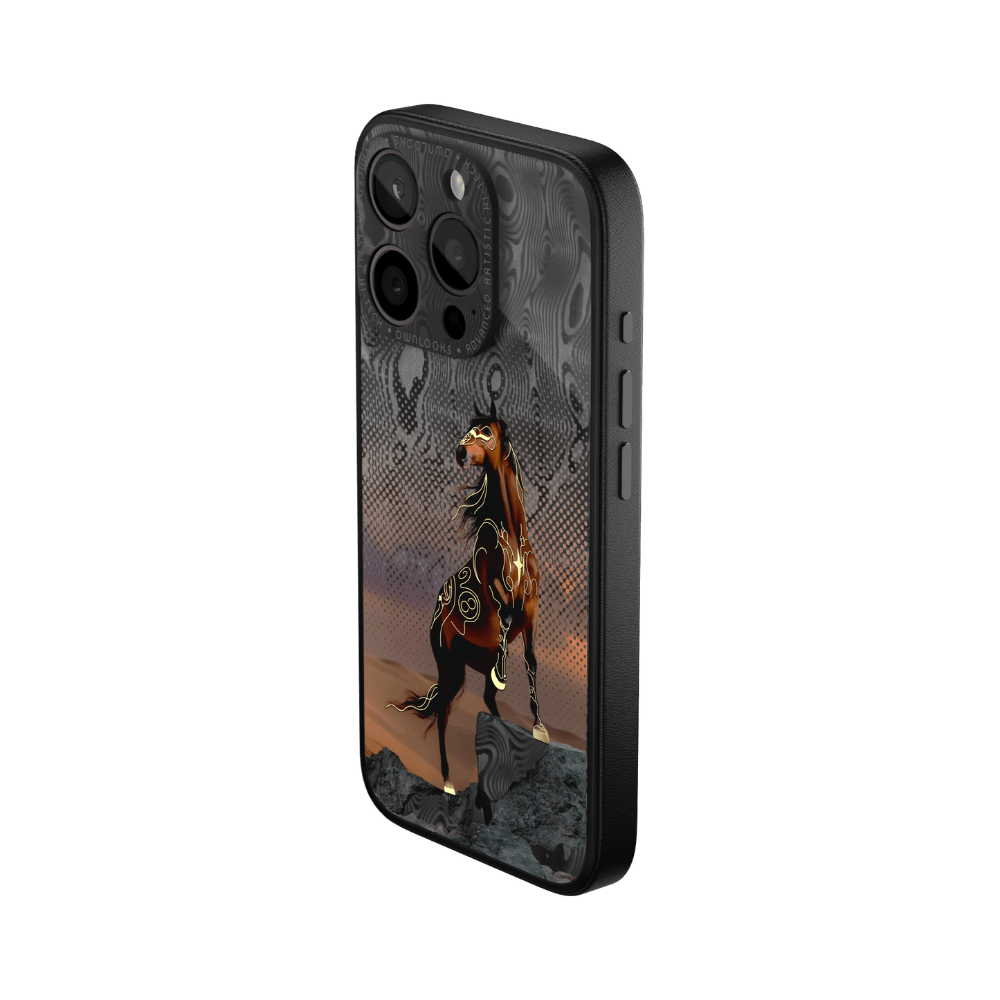 360° Case for iPhone - Desert Horse