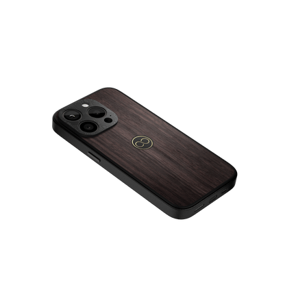 360° Case for iPhone - Ebony Wood