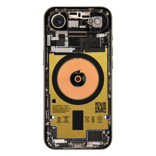 Custom iPhone Air “Skeleton Air — Gold”