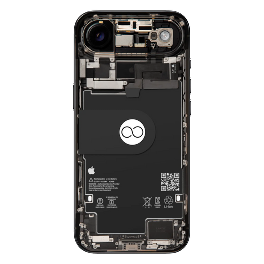 Custom iPhone Air “Skeleton Air Lumos — Black”