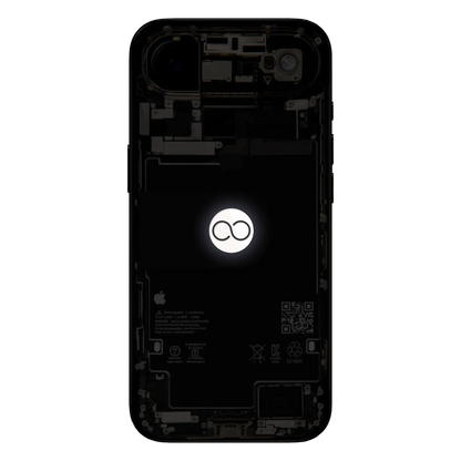 Custom iPhone Air “Skeleton Air Lumos — Black”