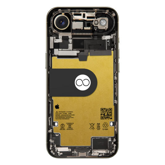 Custom iPhone Air “Skeleton Air Lumos — Gold”