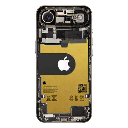 Custom iPhone Air “Skeleton Air Lumos — Gold”