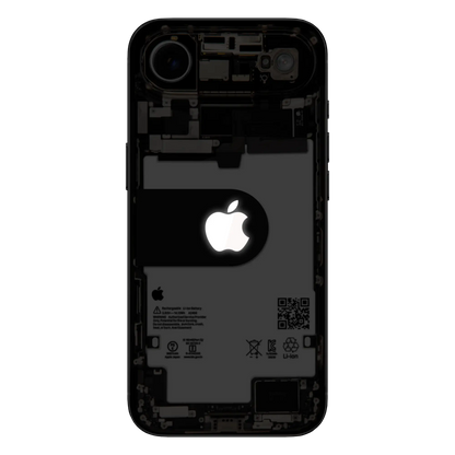 Custom iPhone Air “Skeleton Air Lumos — Silver”
